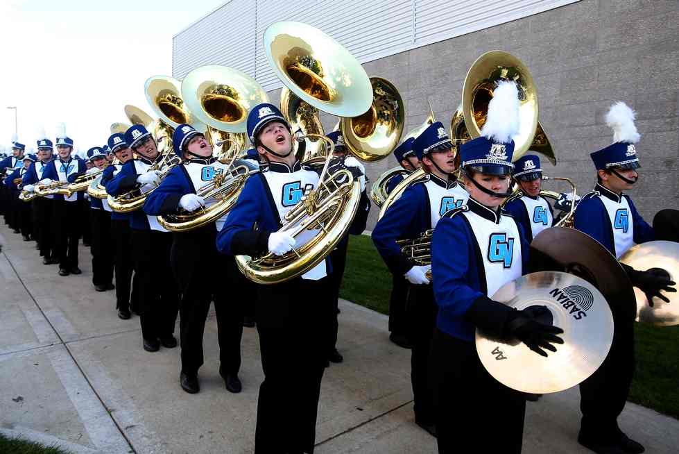 Photo of the Laker Marching Band